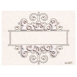 Tekturka Ramka szyld 01 - Park Avenue sign frame 2871 - Scrapiniec
