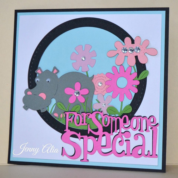 Wykrojnik - Cheery Lynn - Hippo - hipopotam