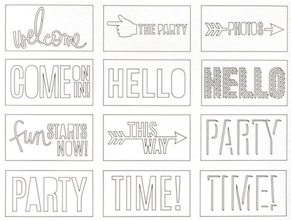 Maski - Fun Starts Now - Heidi Swapp