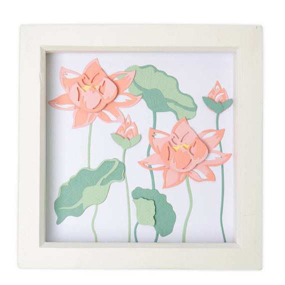 Wykrojnik Sizzix Thinlits - Layered Water Flower kwiaty