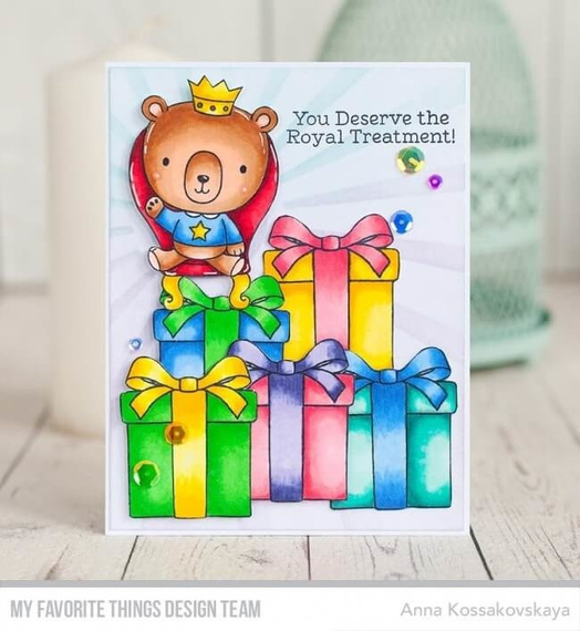 Stempel - My Favorite Things - Royal Friend miś król