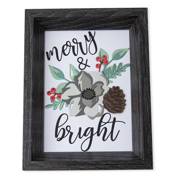 Wykrojnik Sizzix Thinlits - Layered Winter Flower kwiat