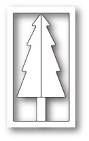 Wykrojnik - Memory Box - Folk Art Tree choinka drzewko