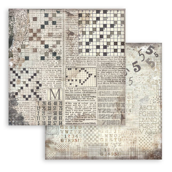 Zestaw papierów do scrapbookingu 30x30 - Furry Friends tła - Stamperia