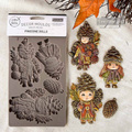 Foremka silikonowa - Prima - Pinecone dolls ludziki z szyszek