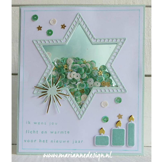 Stemple i wykrojniki - Marianne Design - Tags & threads