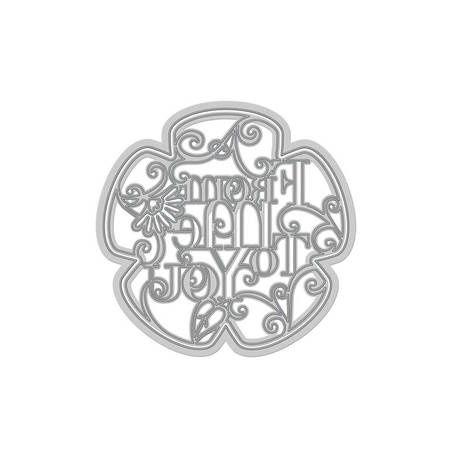 Wykrojnik - Tonic Studios - From Me To You napis ramka