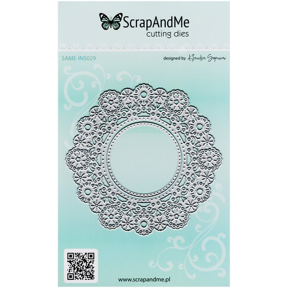 Wykrojnik do papieru - Scrapandme - Serwetka 029