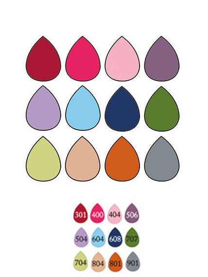 Tusze Memento Dew Drop - zestaw Sorbet Scoops - Tsukineko