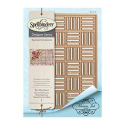 Wykrojnik - Spellbinders - Two Way Street ramka w kratkę