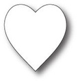 Wykrojnik - Memory Box - Sweet Heart - serce serduszko