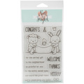 Stempel - Neat & Tangled - Itty Bitty Welcoming Committee - baranek zajączek kurczaczek