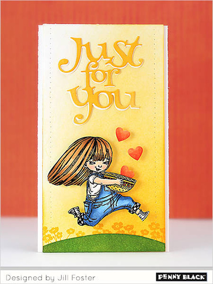 Stempel - Penny Black - Bowl of... / dziewczynka z miską