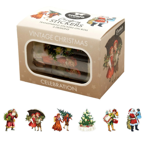 Naklejki przezroczyste - StudioLight - Vintage Christmas Celebration