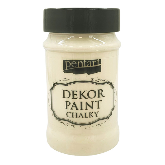 Farba kredowa Dekor Paint kość słoniowa/ivory 100ml - Pentart