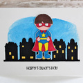 Stempel - Pink & Main - Super Dad - super tata
