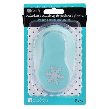 Dziurkacz ozdobny 5cm śnieżynka