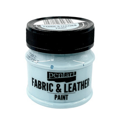 Farba do tkanin i skór - fabric & leather paint - niebieskie niebo / sky blue 50ml - Pentart