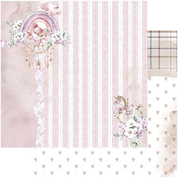 Zestaw papierów do scrapbookingu 30x30 - Alchemy of Art - The Baby