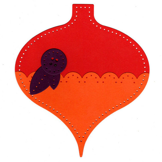 Wykrojnik - Memory Box - Plush Gift Ornament bombka