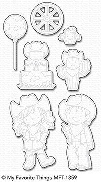 Wykrojnik - Die-namics - Saddle up & Celebrate