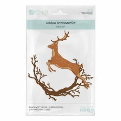 Wykrojnik - DPCraft - Skaczący jeleń