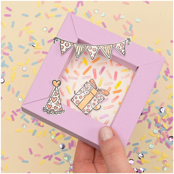 Szablon / Maska - Nellie's - Konfetti