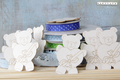 Tekturka Babyland - Party Teddies - hearts/misie z serduszkiem