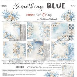 Zestaw papierów do scrapbookingu 30,5x30,5 - Craft o'clock - Something Blue