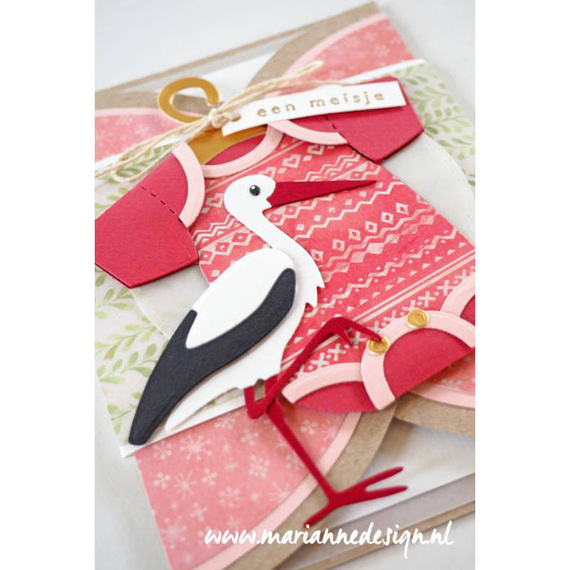 Wykrojnik - Marianne Design - Eline's Baby Onesie, body