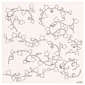 Tekturka Secret Garden - Ivy - Bluszcz - Scrapiniec 3565