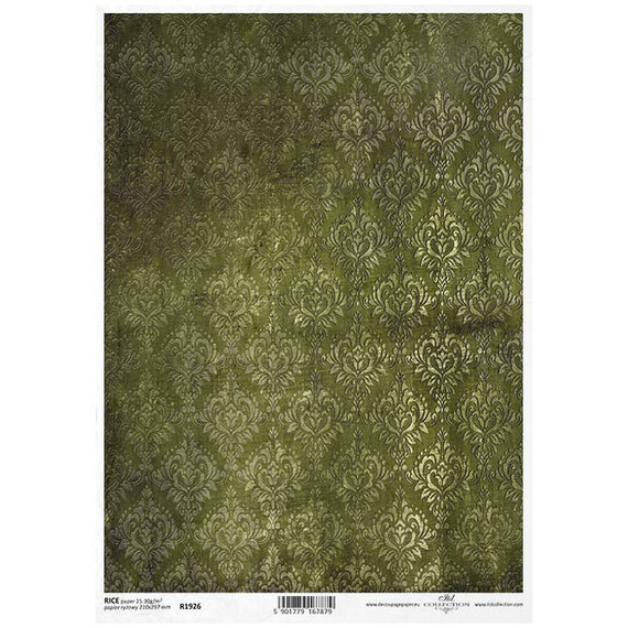 Papier ryżowy do decoupage ITD-R1926 damask