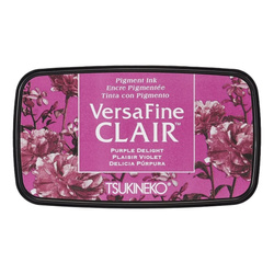 Tusz pigmentowy Versafine Clair - Purple Delight - fioletowy