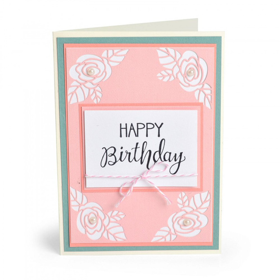 Stempel Sizzix - Spring Phrases - napisy Wielkanoc, urodziny