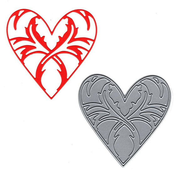 Wykrojnik - Memory Box - Enchanted Heart 99348 serce