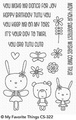 Stempel - My Favorite Things - Tutu Trio - króliczki, miś