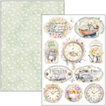 Zestaw papierów do scrapbookingu A4 - Ciao Bella - Flower Shop