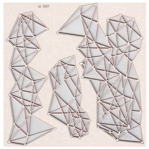 Tekturka - Abstract - Variation 01 - wariacja 01 - Scrapiniec