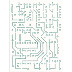 Maska / szablon - Mintay Kreativa - Circuit Board