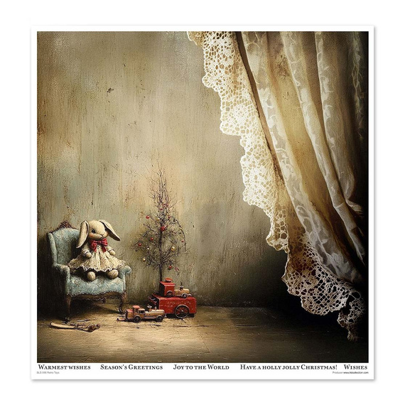 Zestaw papierów do scrapbookingu 30x30 - Retro Toys - Itd Collection