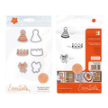 Stempel + wykrojnik - Tonic Studios - Accessory Set 2 czapeczka korona kokarda