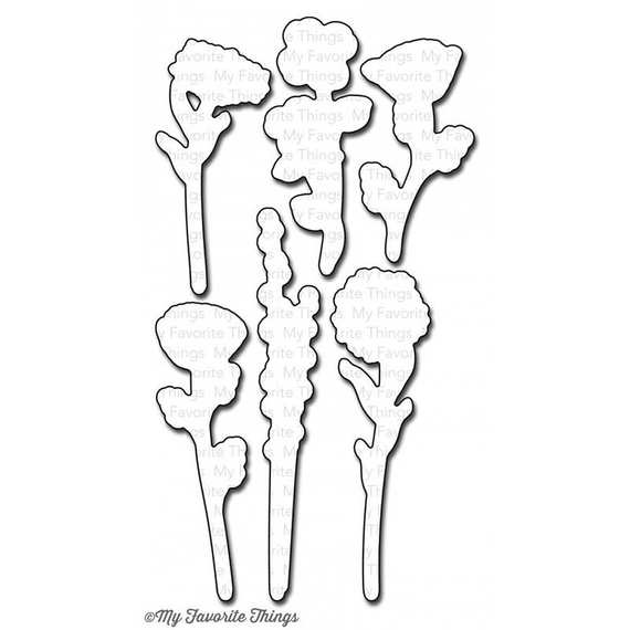 Wykrojnik - Die-namics - Wildflower dzikie kwiaty