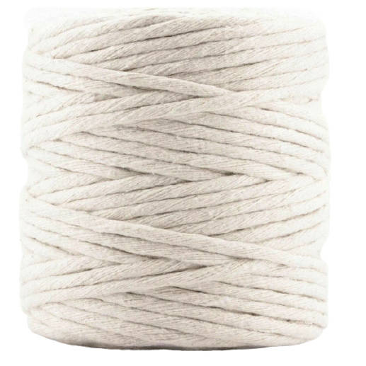 Sznurek bawełniany do makramy naturalny 100m 5mm