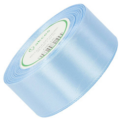 Wstążka satynowa błękitna 38mm - 32mb