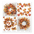 Zestaw papierów do scrapbookingu 30x30 - Autumn Wreath - Itd Collection