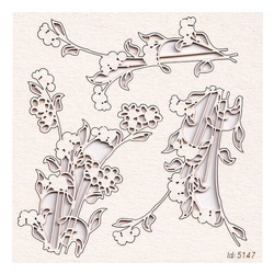 Tekturka - Boho Love - Flowers 02