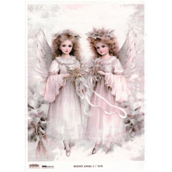 Papier ryżowy A4 - Scraplove - Bright Angel 6