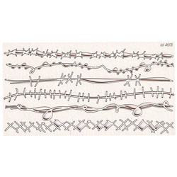 Tekturka - Stitches 01 - szwy 01 - Scrapiniec