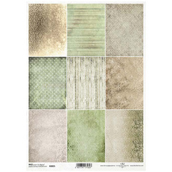 Papier ryżowy do decoupage ITD-R2025 tła, tapety, wzorki, paski, kropki