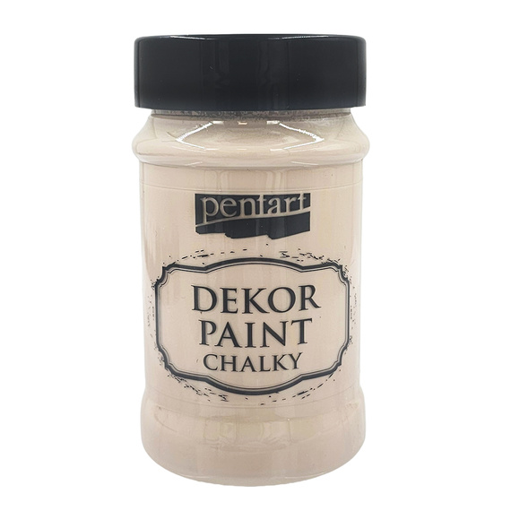 Farba kredowa Dekor Paint capuccino - cappuccino 100ml - Pentart